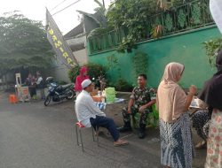 Sertu Suwarno Komsos Dengan Pelaku UMKM