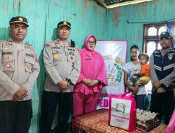 Kapolres Ngada dan Ketua Bhayangkari Cabang Ngada Peduli Stunting