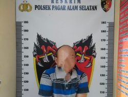Polsek Pagar Alam Selatan Amankan Pencurian Dengan Buka Pintu Trali