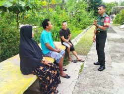 Marak Isu Penculikan Anak, Ini Imbauan Babinsa Mojokerto
