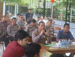 Adakan Dialog Kapolresta Pontianak Tampung Curhat BEM