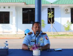 Sebelum Mengakhiri Masa Jabatan, Danlanud Hang Nadim Adakan Exit Briefing Bersama Seluruh Personel