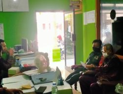 Tingkatkan Sinergitas Dengan Mitra Kerja, Babinsa Kunjungi Kantor Desa