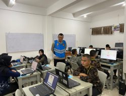Karo SDM Polda Sumsel Tinjau Pelaksanaan Uji CAT Psikologi SIPSS TA 2023