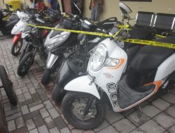 Polresta Mataram Berhasil Sita 10 Kendaraan Roda 2 Dari Terduga Penadah