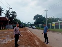 Jalan Kotor Akibat Aktivitas Rig PT Pertamina, Polres Muara Enim Lakukan Pengecekan