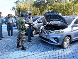 Lantamal IV Gelar Apel Kendaraan Dinas, Wujud Pembinaan Dan Pengawasan