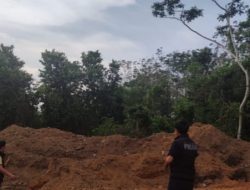 Polda Sumsel Turunkan Personil Mendatangi Tempat yang Diduga Adanya Kegiatan Galian Batuan Atau Tanah Urug