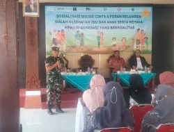 Danramil 0818/14 Turen Hadiri Sosialisasi Pencegahan Dan Penanganan Stunting