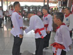 Danrem Wijayakusuma Raih Kenaikan Tingkat Beladiri Tangan Kosong (Betako) Merpati Putih