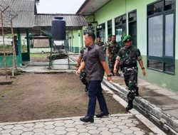 Kunjungi Yonif 511/DY, Danrem Kolonel Deni Cek Kondisi Pangkalan