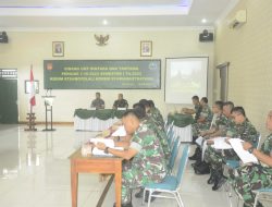 Kodim Boyolali Laksanakan Sidang Pangkar Jabatan dan Usul Kenaikan Pangkat Ba/Ta Periode 01-10-2023