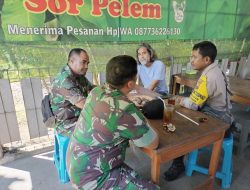 Babinsa & Bhabinkamtibmas Bersinergi Sambangi Warga