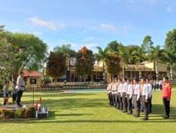 16 Personil Jajaran Polres Pagaralam di Ganjar Penghargaan Oleh Kapolres