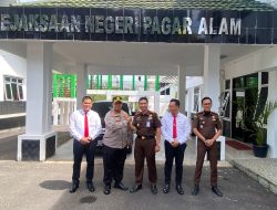 Kapolres Pagar Alam Bersilaturahmi Ke Kantor Kejati Pagar Alam