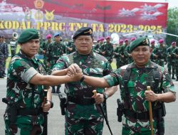 Panglima TNI Pimpin Upacara Alih Kodal PPRC TNI TA 2023-2025