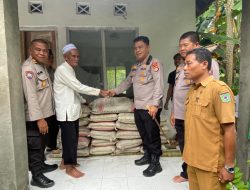Kapolres Bima Kota, Bantu puluhan Zak Semen Perbaikan Musholla Al Hijrah Oimbo