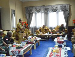 Danrem 172/PWY Temui PJ Bupati Jayapura, Bahas Pengaktifan Rumah Pengolahan Sagu