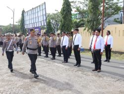 Pimpin Apel Gelar Pasukan OPS Keselamatan Pallawa-2023, Ini Pesan Kapolres Pinrang