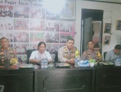 Kapolres Pagar Alam Kunjungan Ke Kantor Lembaga Investigasi Negara Kota Pagar Alam