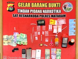 Amankan 9,02 gram Sabu di Salah Satu Gudang, 4 Pria Yang Diduga Pelaku Turut Serta Diamankan