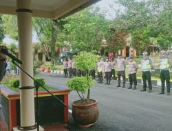Ini Pesan Kasat Lantas Polres Pagar Alam Saat Menjadi Perwira Pengawas Apel Pagi