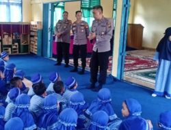 Tangkal Isu Penculikan Anak Saat Binmas Sambangi Murid TK