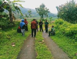 Danramil Simo Dampingi Tim Survey TMMD Sengkuyung Di Desa Gunung