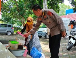 Jualan di Masjid Polda NTB, Cendol Inaq Mar selalu diborong habis ‘Komendan’