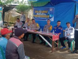 Polres Pagar Alam Gelar Jum’at Curhat Bersama Puluhan Tukang Ojek