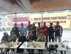 Kanit Intelkam Polsek lubuk Baja Memimpin Kegiatan Jumat Curhat Bersama PPK, PPS dan Panwascam Lubuk Baja