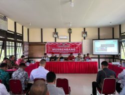 Kapolsek Kuala Behe Hadiri Kegiatan Musrenbang Tahun 2023 Tingkat Kecamatan