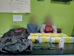 Lagi, Polda Kalbar Berhasil Amankan Sepasang Suami Istri Bawa 8,4 Kilogram Sabu