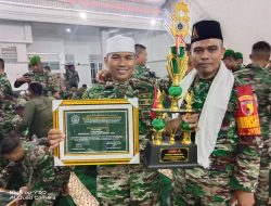 Tim Hadrah Assadulaah Dari Kodim 0818 Berhasil Torehkan Prestasi Sabet Juara 3