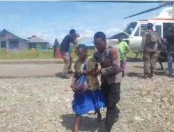 Diteror KKB Warga Paro, Nduga, Papua Terpaksa Dievakuasi Aparat Gabungan TNI-Pori