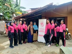 Bhayangkari Lubuk Baja Melaksanakan Baksos kepada Warga Kurang Mampu di Wilkum Polsek Lubuk Baja