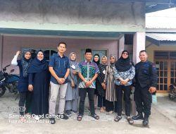Mendengar Kabar Salah Satu Personilnya Berduka, Kabid Humas Polda Sumsel Langsung Mengunjungi Ke Lokasi
