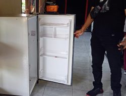 Tidak Punya Uang Untuk Kebutuhan Hidup, Seorang Pria di Mataram Curi Kulkas Di Sekolah