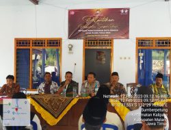 Babinsa Koramil 0818/13 Kalipare Hadiri Pelantikan Dan Pengambilan Sumpah Janji Petugas Pemuthakiran Data Pemilih
