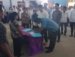 Pengamanan Pelantikan dan Pengambilan Sumpah/Janji PANTARLIH Berlangsung Aman Dan Kondusif