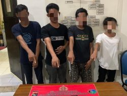 Polres Sumbawa Berhasil Amankan 4 Orang Pelaku Penyalahgunaan Narkoba