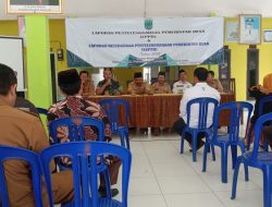 Danramil Purwosari Hadiri Laporan Penyelenggaraan Pemerintahan Desa