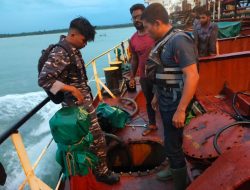 Nyaris Tenggelam, Kapal Motor Berbendera Gabon Diselamatkan TNI AL
