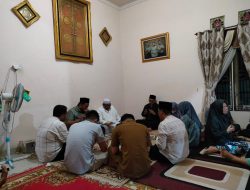 Wujud Empati, Kabid Humas Hadiri Takziah Malam Ketiga Dikediaman Personilnya 