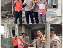 Respon Cepat dan Peduli Kapolres Bima Kota, Penuhi Kekurangan Semen Pembangunan Mushola Abdurrahim Ranggo