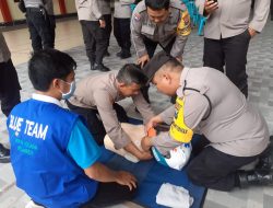 Gelar Pelatihan PPGD, Polres Blitar Siap Jaga Profesionalitas Personil Saat Berikan Pertolongan Pertama