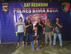 Gondol Handphone Saat Korban Tidur, Pria ini Dicokok Tim Opsnal Reskrim Polres Bima Kota