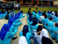 Sat Binmas Polres Pagar Alam IPTU Ramdani Goes To School Cegah Kenakalan Remaja