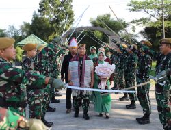 Resimen Arhanud-2/SSM Menggelar Kegiatan Tradisi Satuan Untuk yang Pertama Kalinya
