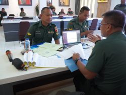 Korem 081/DSJ Kedatangan Tim Verifikasi dari Kodam V/Brw